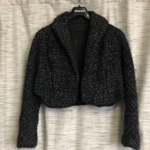 LeSur Paris Cropped Wool Vintage Coat Beautiful!